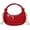 Red, variant on Women's Crescent Shoulder Bags, Fashion Mini Crossbody Bags, Women's Knot Handbags