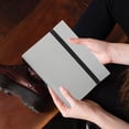 thumbnail image 1 of OUNONA Card Storage Album Playing Card Binder Grey PP 1Set for Collectors, 1 of 4