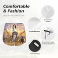 thumbnail image 6 of Haiem Vintage Wildlife Protection Women's 2 in 1 Running Shorts - Lightweight Athletic Workout Gym Yoga Breathable Sports Shorts Liner with Phone Pockets-Small, 6 of 9