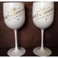 thumbnail image 2 of 1 vaso de plástico para fiesta de vino, champán blanco Moet, rosa Sincero Electrónica, 2 of 3