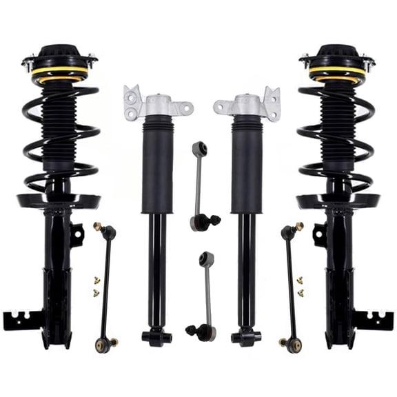 Front Struts Rear Shocks Links For 2018-2022 Chevrolet Equinox Front Wheel Drive