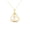 Yellow, variant on Personalized 'K' Initial Letter In Heart Pendant Necklace For Women In Moissanite 14K White Gold Over 925 Silver Valentine Gift