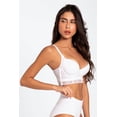 thumbnail image 3 of Brassier Bustier Media Copa Microfibra / Encaje (021507) blanco 32 Diane & Geordi Colombia 021507, 3 of 4