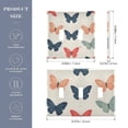 thumbnail image 2 of Yayeee Toggle Light Switch Wall Plate 3-Gang 6.37"x4.48" Decorative Outlet Cover, Orange Butterflies, 2 of 7