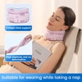 thumbnail image 2 of Velpeau Neck Brace for Pain Relief and Support for Women & Men, B.Duck Soft Foam Cervical Collar for Sleeping, After Whiplash or Injury (Pink, Large), 2 of 6