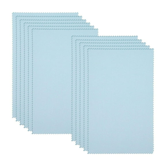 Paño de limpieza para joyas Sunmns, 30 piezas, 12,5 cm x 20 cm