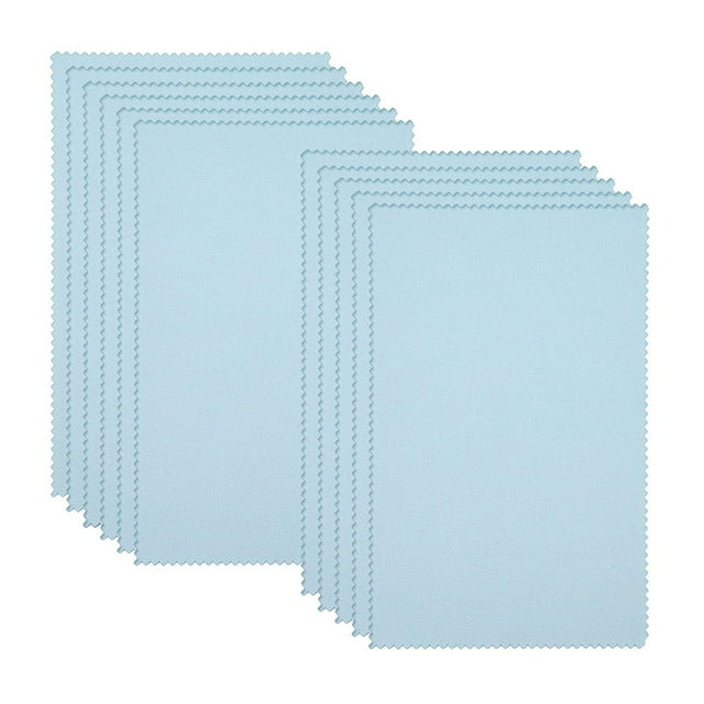 Paño de limpieza para joyas Sunmns, 30 piezas, 12,5 cm x 20 cm