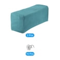 thumbnail image 3 of Unique Bargains 2pcs Stretch Armrest Covers, Couch Arm Covers with Twist Pin, Protector Slipcovers for Chairs Sofa Light Blue, 3 of 7