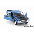 thumbnail image 3 of 1970 Dodge Challenger T/A, Blue w/ Black - Welly 43663D - 4.5" Diecast Model Toy Car (Brand New but NO BOX), 3 of 4