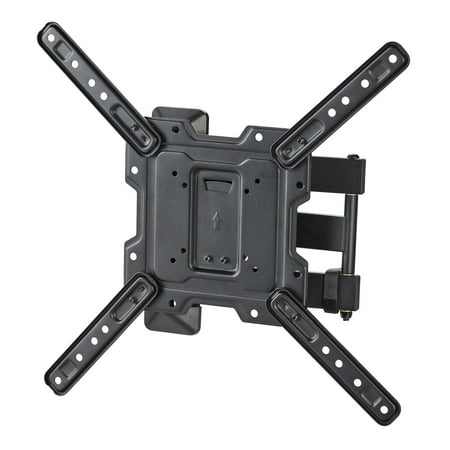 onn. Full Motion TV Wall Mount for 19" to 50" TVs, up to 15° Tilting