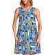 thumbnail image 1 of Fotbe Cute Flat Fish Vestido de Verano sin Mangas para Mujer – Vestido Midi Línea A, Estilo Camiseta Floral, Vestido Playero Casual y Fluido, 1 of 7