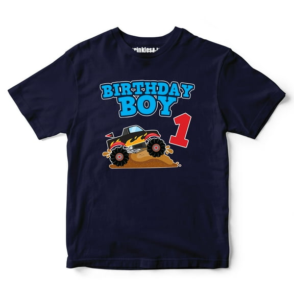 Monster Truck 1st Birthday Shirt Sprinkles And Jam Birthday Shirt for Boys