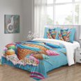 thumbnail image 4 of 3D Ice Cream Printed Comforter Cover Set Children Adult Unique Design Bedding Set Bedroom Decor,Queen (90"x90"), 4 of 5
