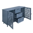 thumbnail image 4 of Retro Sideboard Buffet Cabinet with 2 Doors and 3 Drawers, Accent Storage Cabinet Chest for Kitchen,Dining/ Living Room,Hallway, 4 of 7