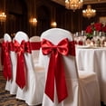 thumbnail image 4 of 2026 Christmas Indoor Home Decor 106x66cm Long Cute Fabric Large Bow Decor With Hanging Ribbon Multi-Color Big Bow Ornament For Curtain Tieback Door Wreath Wall Birthday Party, 4 of 6