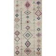 thumbnail image 3 of Soleil BR15A Native Ivory Tribal Moroccan ivory Area Rug, 2'x4', 3 of 9
