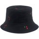 thumbnail image 4 of XYIYI Lindo sombrero de cubo para playa, sombreros de pescador para mujer, reversible de doble cara, 4 of 5
