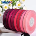 thumbnail image 4 of YAMA 6 9 13 16 19 22 mm 100 yardas/lote cinta de grogrén rojo rosa al por mayor para bricolaje vestido accesorio casa boda decoración, 4 of 5