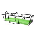 thumbnail image 3 of Weiweiguan 1 Set of Balcony Hanging Flowerpot Railing Flower Rack Decorative Plant Pot, 3 of 7