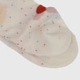 thumbnail image 3 of Women's Charming No Show Socks Seamless Toe Cotton 6Pk, 3 of 7