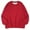 Red1, variant on GigrtiJin Mens Fleece Sweatshirt Long Sleeved Round Neck Thickened Warm Pullover Top Sports Solid Casual Sweatshirt