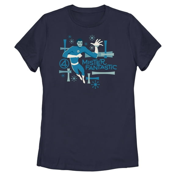 Womens The Fantastic Four: First Steps Retro Mister Fantastic T Shirt
