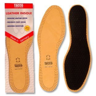 Full Length Genuine Leather Insoles active charcoal bottom extra absorbency 