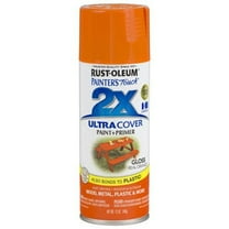 Rust-Oleum 249095 Painter's Touch 2X Ultra Cover, 12 Ounce (Pack of 1), Gloss Real Orange