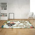 thumbnail image 2 of Great Dane Mom Like a Normal Mom Except Much Cooler Happy Mother's Day Indoor Rug Danes Dog Lover Gifts Carpet Living Bed Room Sofa Home Decor - 02004, 2 of 5