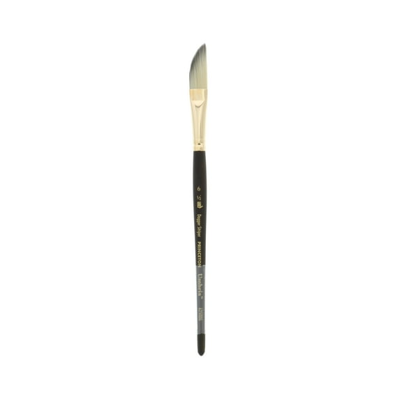 Princeton Brush Umbria Synthetic Blend Acrylic & Gouache Brush, Dagger, 6