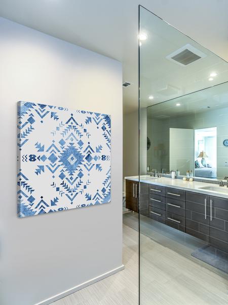 "Intuitive Brushtrokes" Painting Print on Wrapped Canvas