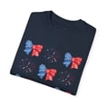 thumbnail image 3 of Coquette Bow 4th of July Fireworks Comfort Colors Women's Shirt, 3 of 7