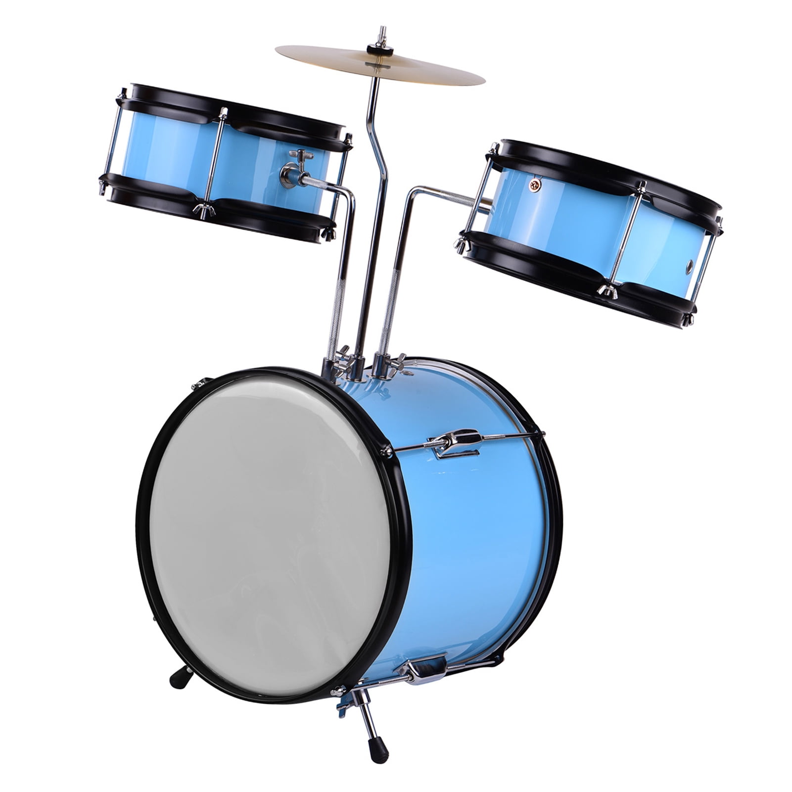 Gecheer Kids Children Junior Beginners 3Piece Drum Set Drums Kit