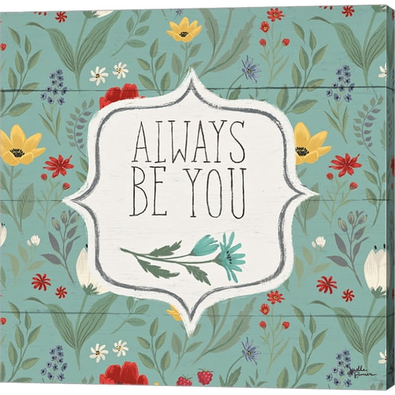 Blooming Thoughts VII by Janelle Penner, Canvas Wall Art, 12W x 12H
