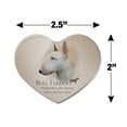 thumbnail image 3 of Bull Terrier Dog Breed Heart Acrylic Fridge Refrigerator Magnet, 3 of 5