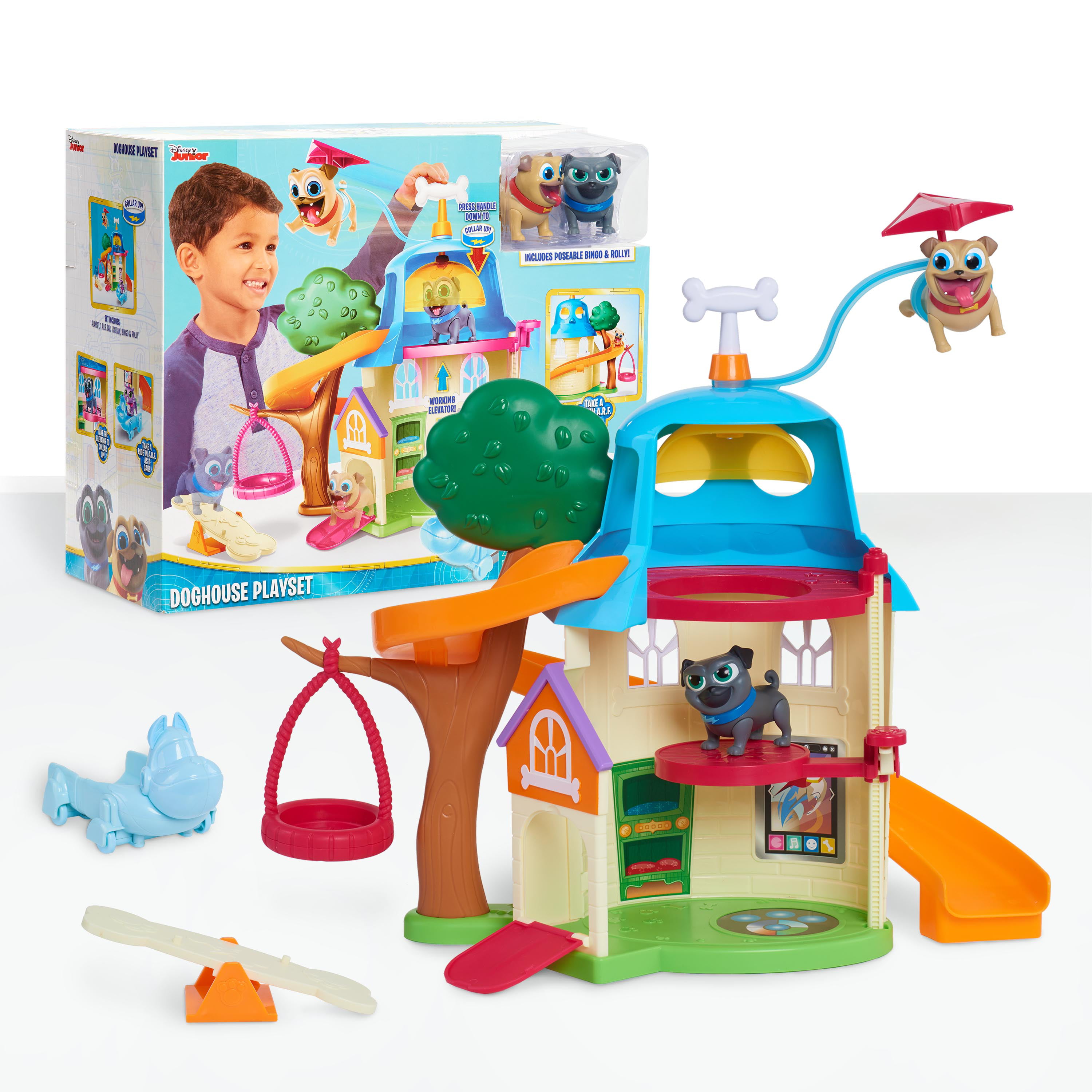 Puppy Dog Pals Doghouse Playset, Ages 