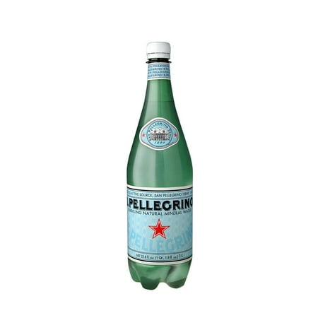 S.Pellegrino Sparkling Natural Mineral Water, 33.8 fl oz.,1 Count - (Best Sparkling Water Brands)