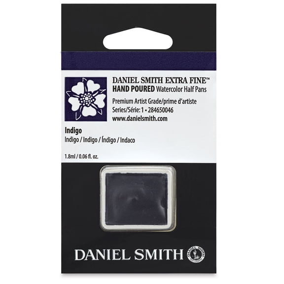 Daniel Smith Extra Fine Watercolor Half Pan - Indigo