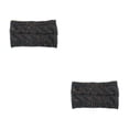 thumbnail image 1 of Qarigey Diademas de punto Calentadores de oídos ajustables a prueba de viento Diadema Hilo gris oscuro Hilo gris oscuro 2piezas Qarigey CBP264906, 1 of 6