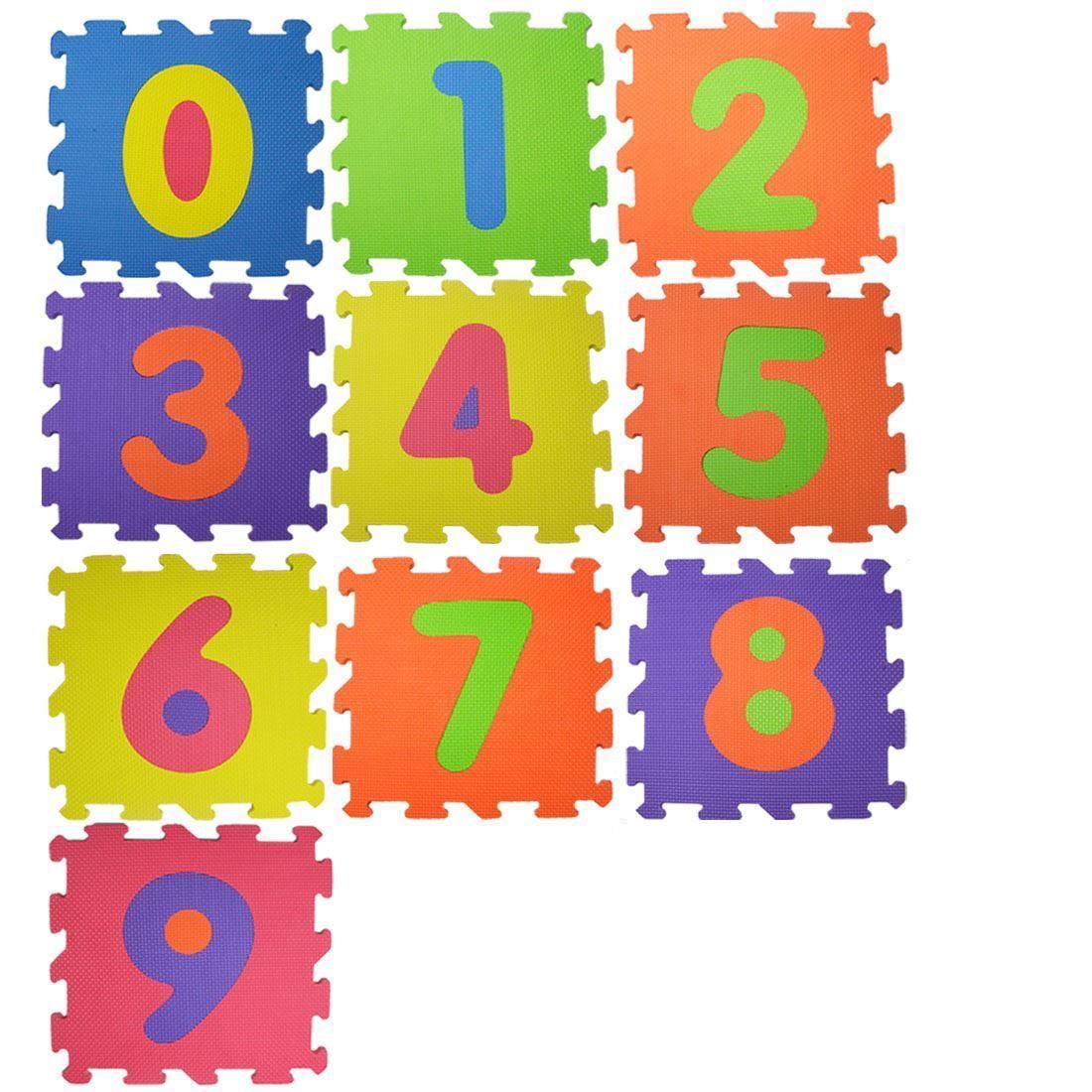 Kids Alphabet And Number Puzzle Play Mat .Colorful Interlocking Tiles .Let your little one learn numbers and letters through play!