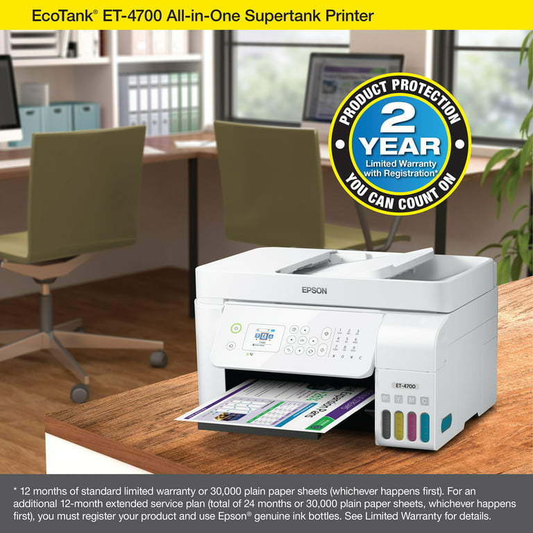 Epson ET-4700 Multifunction Printer Black