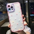 thumbnail image 4 of Compatible with iPhone Case,Cute Colorful Polka Dot Frame Edge Camera Lens Protection Clear Soft Shockproof Cover Women Girls Phone Case (Blue,iPhone 11), 4 of 8