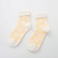 thumbnail image 2 of Dalrosia Fuzzy Socks for Women and Ladies, Warm Cozy Fluffy Socks Cute Winter Slipper Socks Thick Plush Bed Socks for Casual Home Sleeping, 2 of 2