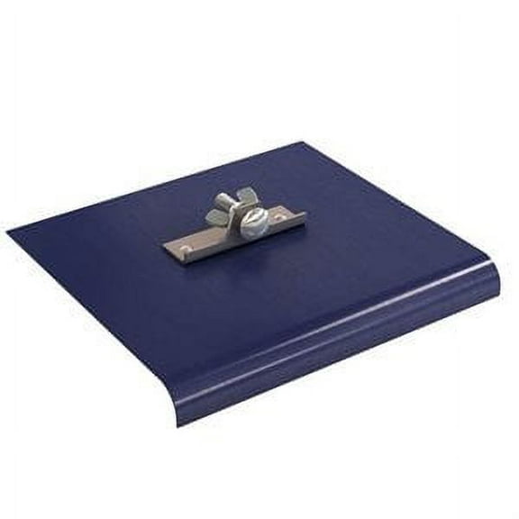 Bon 22-754 Walk Edger - Blue Steel 9-inch X 8-inch - 3/4-inch Radius 7/8-inch Lip