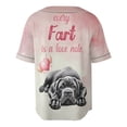 thumbnail image 2 of Every Fart is Love Note Cane Corso Guilty Face Happy Valentine's All Over Print 3D Baseball Shirt Italian Mastiff Dog Lover Gifts Idea Softball Sport - 01016, 2 of 6