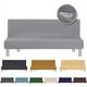 thumbnail image 2 of Funda impermeable para sofá cama sin reposabrazos, fundas elásticas ajustadas para sofá, fundas flexibles elásticas para sofá para banquete y Hotel, 2 of 4