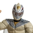 thumbnail image 5 of Boys Size Small (4-6) White Zenith Ranger Classic Muscle Halloween Child Costume Power Rangers Cosmic Fury, Disguise, 5 of 7