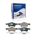 thumbnail image 3 of Detroit Axle - Front and Rear Ceramic Brake Pads w/Hardware Replacement for Dodge Grand Caravan Chrysler Town & Country Voyager, 3 of 7