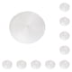 thumbnail image 1 of Billuyoard Tapetes Antideslizantes Amplia Aplicación Ligeros Fáciles De Cuidar Manteles Individuales Redondos Inodoros Modernos Blancos Simples blanco 10Conjunto, 1 of 6