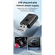 thumbnail image 2 of 2X Adaptador USB Bluetooth 5.3 Receptor de Audio Inalámbrico Transmisor Bluetooth con Micrófono Llamada Manos para Coche con Radio FM, 2 of 5